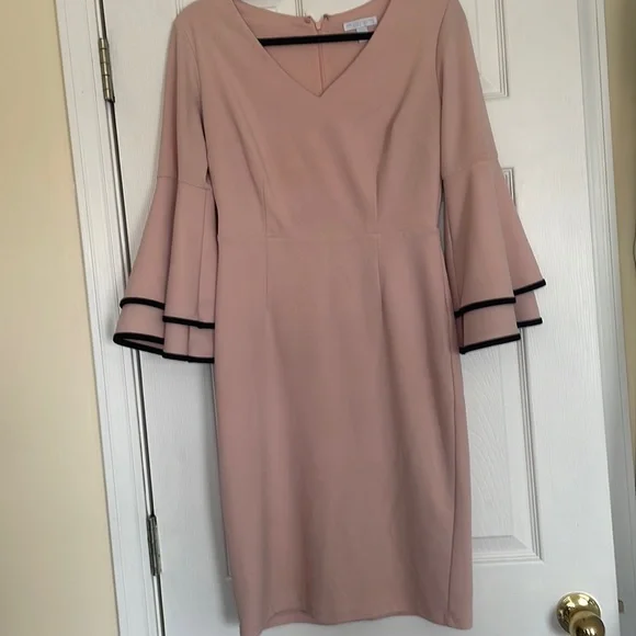 New York And Company Pink Dress Sz Small - Picture 2 of 5